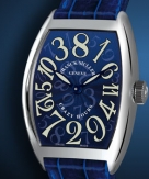 Crazy Hours Blue Dial and Blue Strap