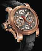 Chronofighter R.A.C Trigger red gold, Charcoal Rush