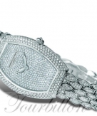 Ladies Egerie Paved White Gold