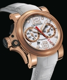 Chronofighter R.A.C Trigger red gold, White Rush
